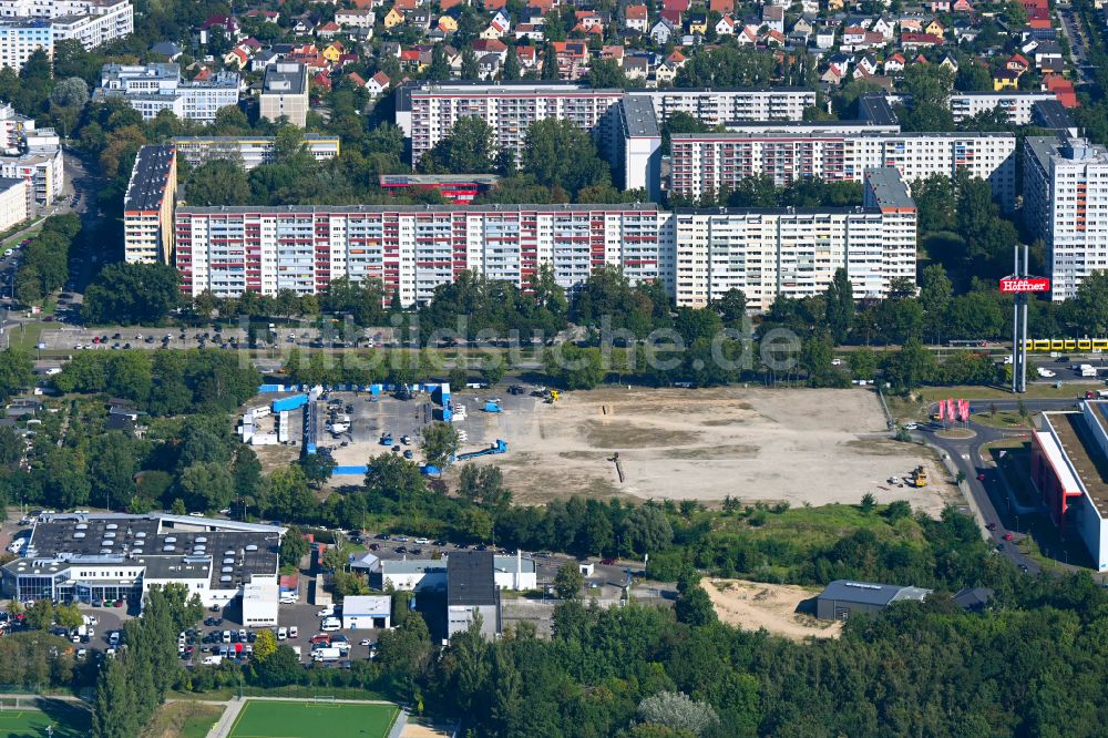 Luftbild Berlin - Entwicklungsgebiet der Industriebrache im Ortsteil Lichtenberg in Berlin, Deutschland