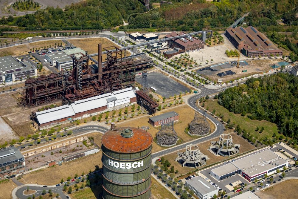 Dortmund von oben - Entwicklungsgebiet der Industriebrache Phönix-West im Ortsteil Hörde in Dortmund im Bundesland Nordrhein-Westfalen