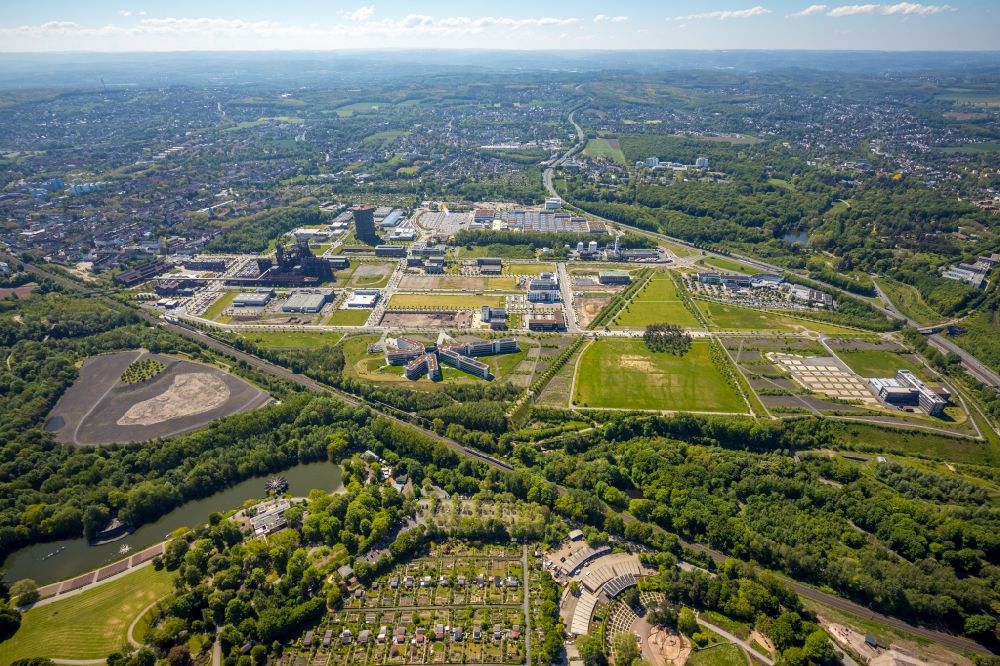 Luftbild Dortmund - Entwicklungsgebiet der Industriebrache Phönix-West im Ortsteil Hörde in Dortmund im Bundesland Nordrhein-Westfalen