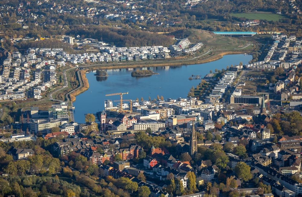 Dortmund aus der Vogelperspektive: Entwicklungsgebiet Phoenix See in Dortmund im Bundesland Nordrhein-Westfalen