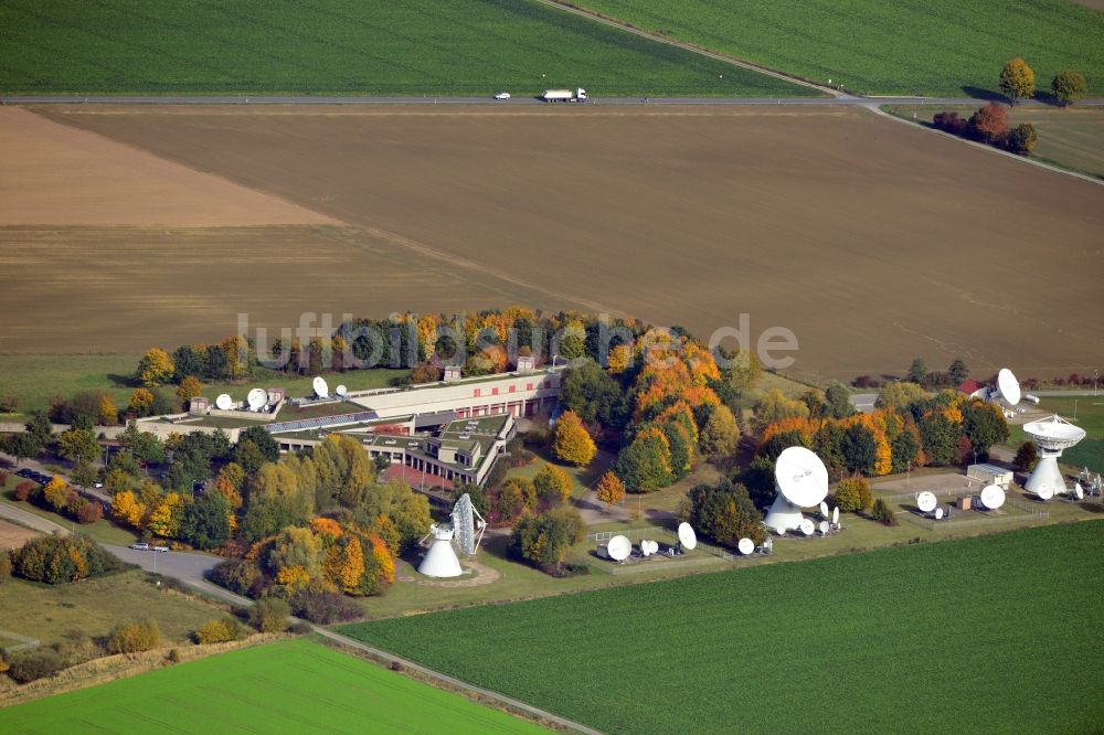 Luftaufnahme Groß Berkel - Erdfunkstelle CET Teleport in Groß Berkel im Bundesland Niedersachsen