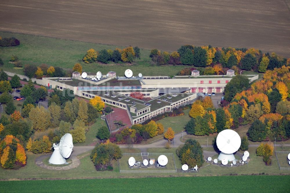 Groß Berkel aus der Vogelperspektive: Erdfunkstelle CET Teleport in Groß Berkel im Bundesland Niedersachsen