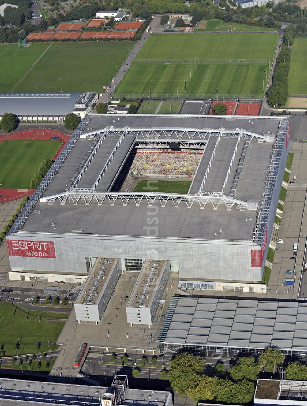 Luftaufnahme Düsseldorf - Esprit Arena Düsseldorf