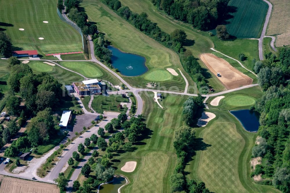 Luftaufnahme Herbolzheim - Europa-Park Golfclub Breisgau, Golf in Herbolzheim im Bundesland Baden-Württemberg, Deutschland