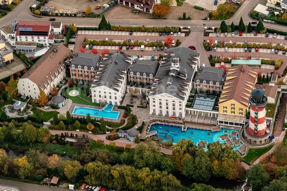Luftbild Rust - Europa-Park Hotel Resort Belle Rock in Rust im Bundesland Baden-Württemberg