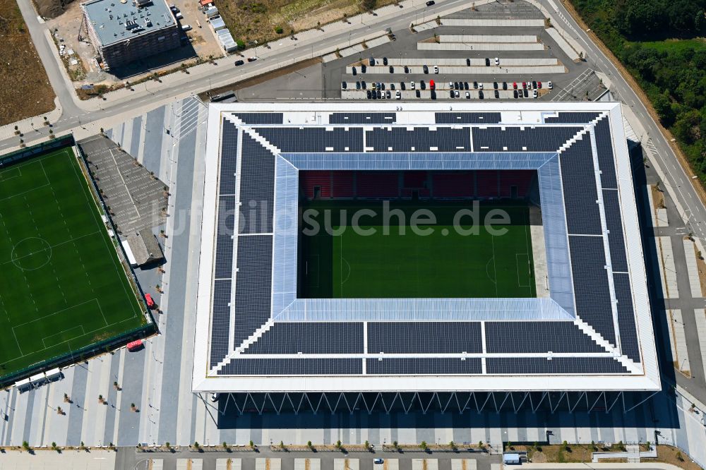Freiburg im Breisgau von oben - Europa-Park-Stadion in Freiburg im Breisgau im Bundesland Baden-Württemberg, Deutschland