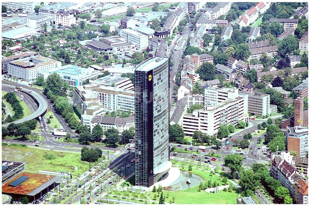 Luftbild Düsseldorf - Europazentrale des Versicherungsunternehmens ARAG