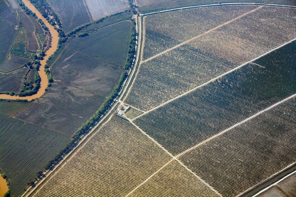Luftbild Söke - Feld- Landschaft bei Söke in der Provinz Mugla in der Türkei