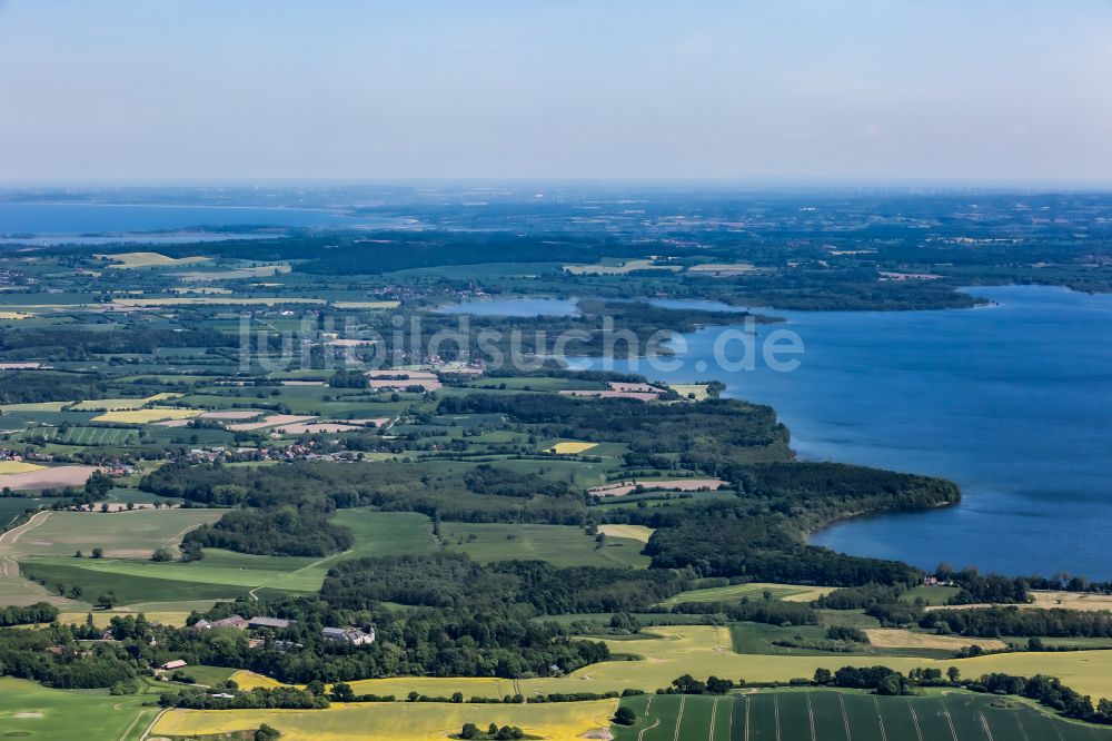 Luftbild Fargau-Pratjau - Felder und angrenzende Waldgebiete in Fargau-Pratjau im Bundesland Schleswig-Holstein, Deutschland