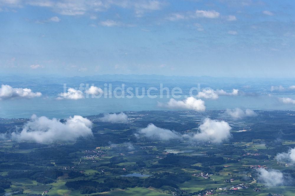 Luftbild Sigmarszell - Felder und angrenzende Waldgebiete in Sigmarszell im Bundesland Bayern, Deutschland
