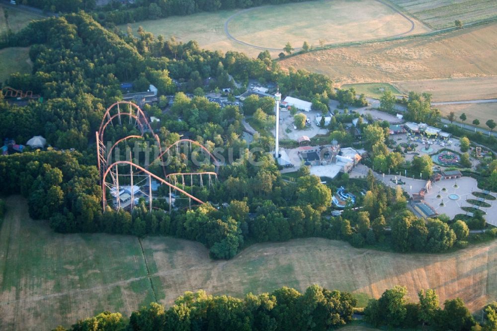 Luftbild Haßloch - Ferienhaus- Anlage des Ferienparks Holiday Park in Haßloch im Bundesland Rheinland-Pfalz, Deutschland