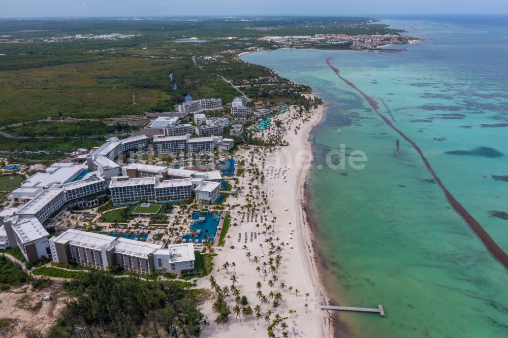 Luftaufnahme Punta Cana - Ferienhaus- Anlage des Ferienparks Secrets Cap Cana Resort & Spa in Punta Cana in La Altagracia, Dominikanische Republik