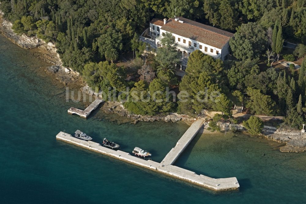 Luftaufnahme Pula - Ferienhaus Anlage in Pula in Istirien - Istarska zupanija, Kroatien