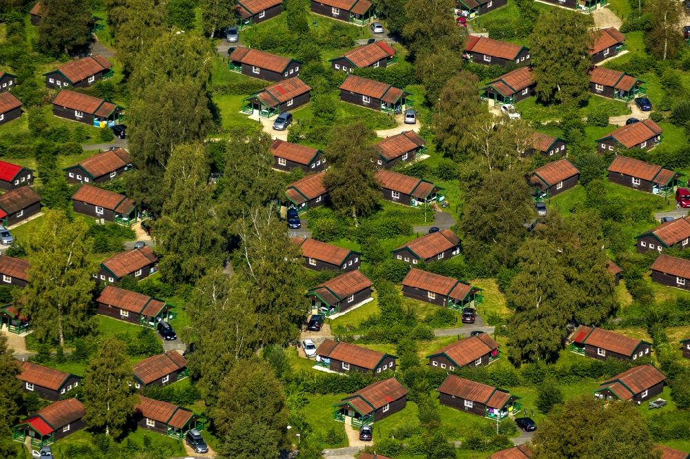 Luftaufnahme Haren Ems - Ferienhausanlage in Haren (Ems) im Bundesland Niedersachsen