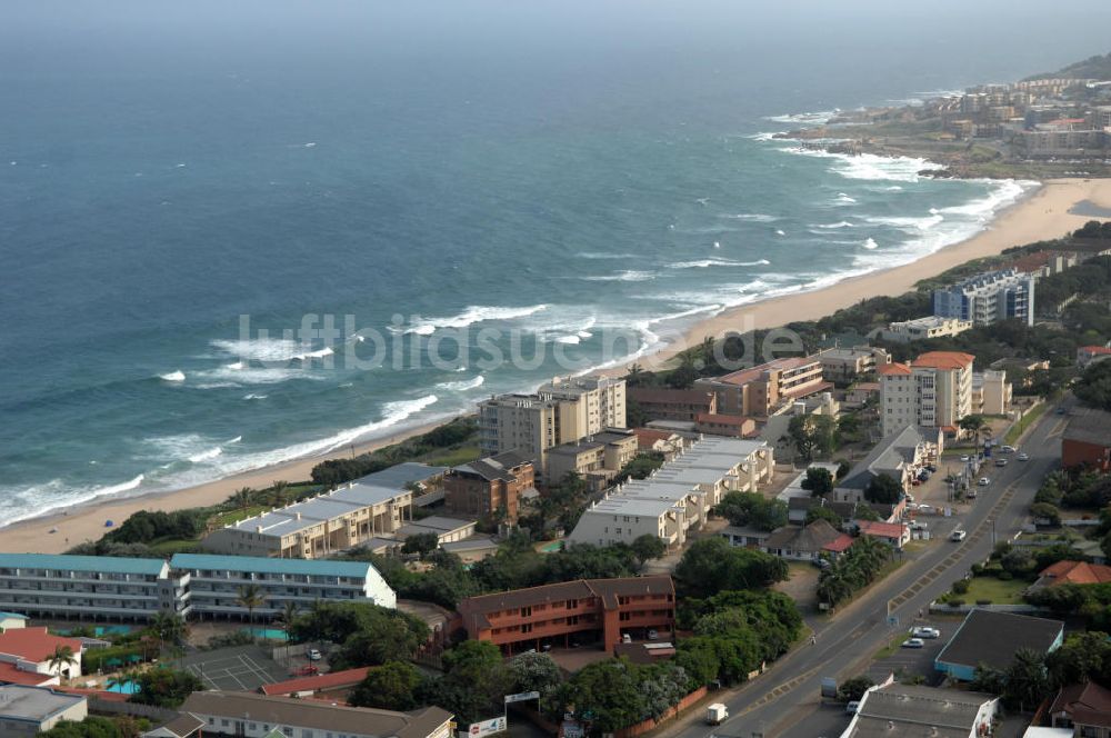 Luftbild MARGATE - Ferienhäuser und Apartments in Margate in Südafrika