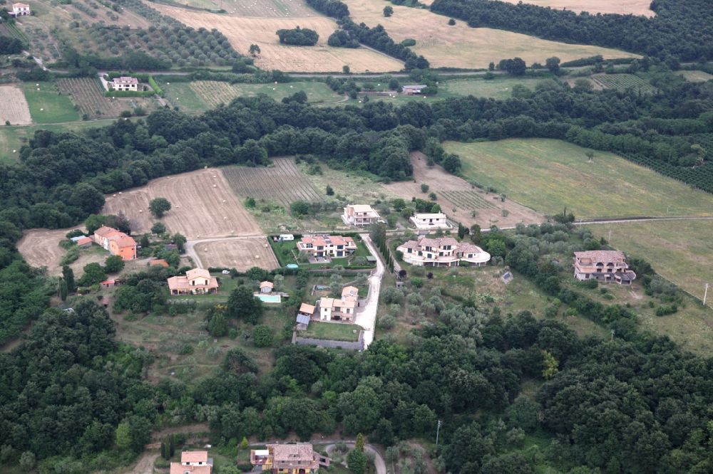 Luftbild Bolsena Sant' Antonio - Ferienhäuser bei Bolsena Sant' Antonio in Latium in Italien