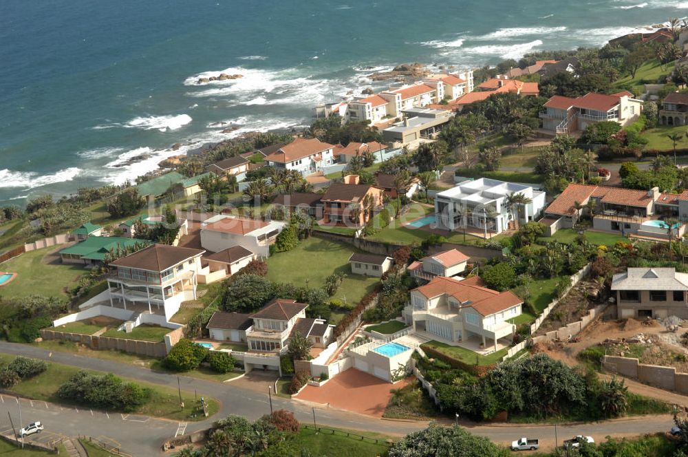 RAMSGATE aus der Vogelperspektive: Ferienwohnungen und Wohnhäuser an der Küste von Ramsgate in Südafrika