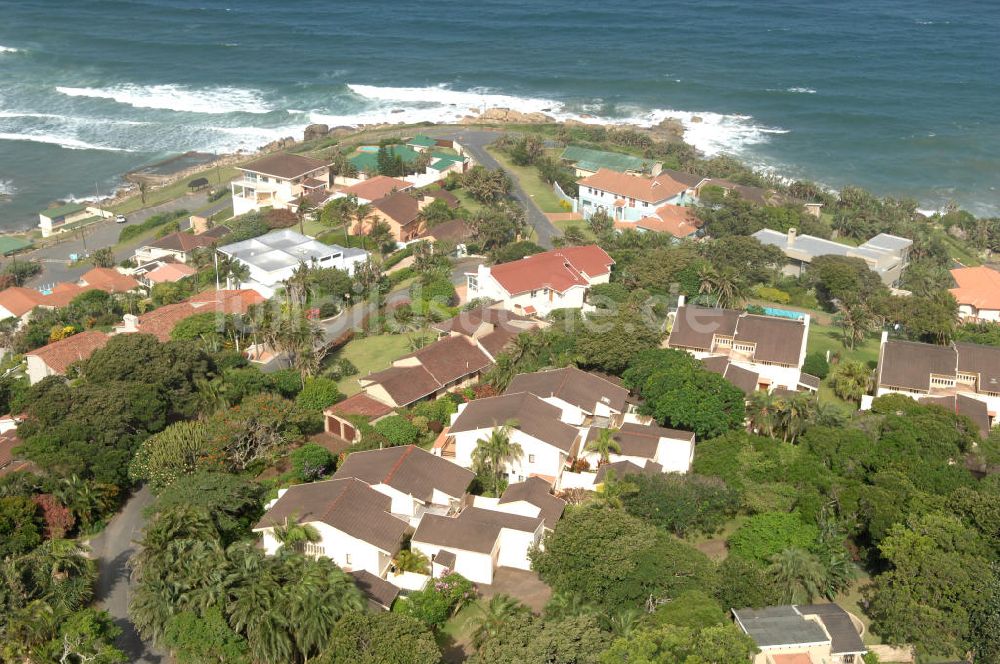 Luftbild RAMSGATE - Ferienwohnungen und Wohnhäuser an der Küste von Ramsgate in Südafrika