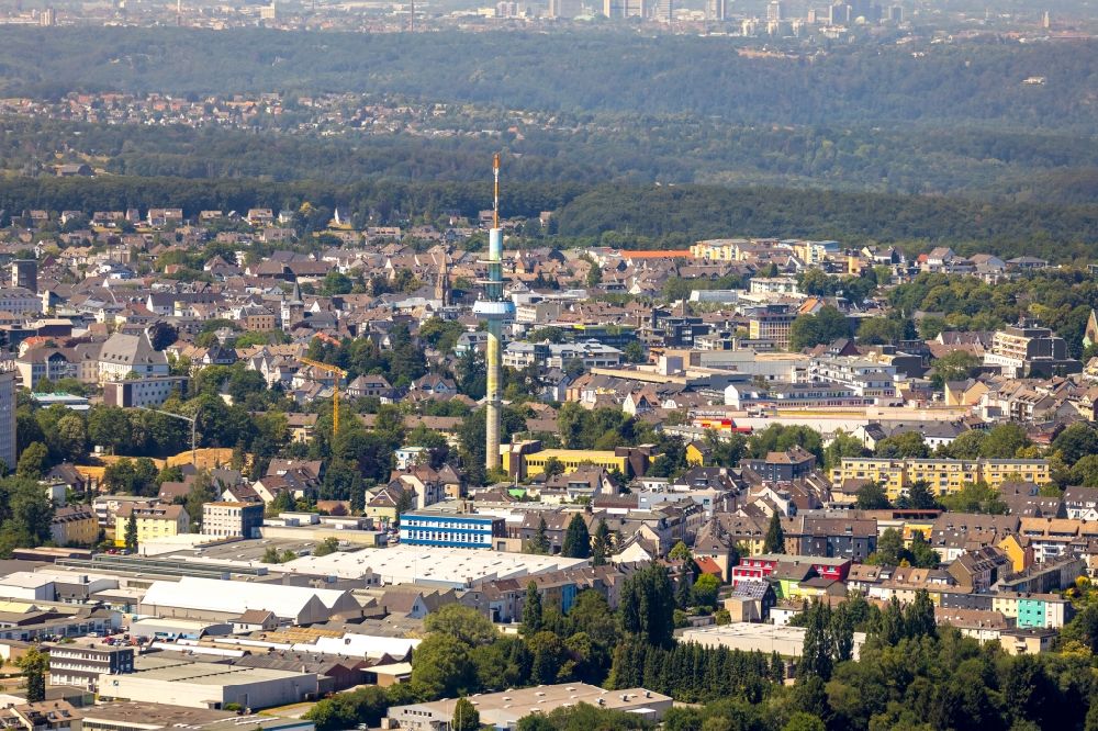 Luftbild Velbert - Fernmeldeturm und Fernsehturm in Velbert im Bundesland Nordrhein-Westfalen, Deutschland