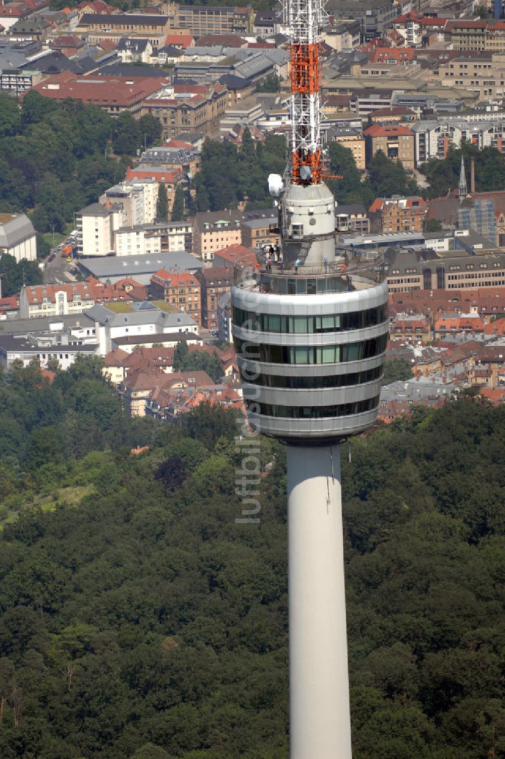 Luftaufnahme STUTTGART - Fernsehturm Stuttgart