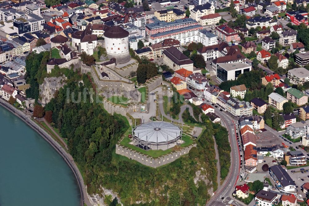 Luftaufnahme Kufstein - Festung Kufstein im Bundesland Tirol