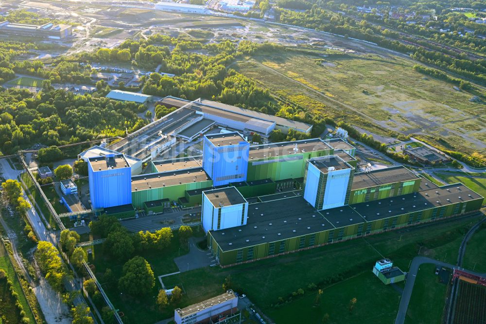 Luftbild Dortmund - Feuerbeschichtungsanlage der thyssenkrupp Steel Europe AG in Dortmund im Bundesland Nordrhein-Westfalen, Deutschland
