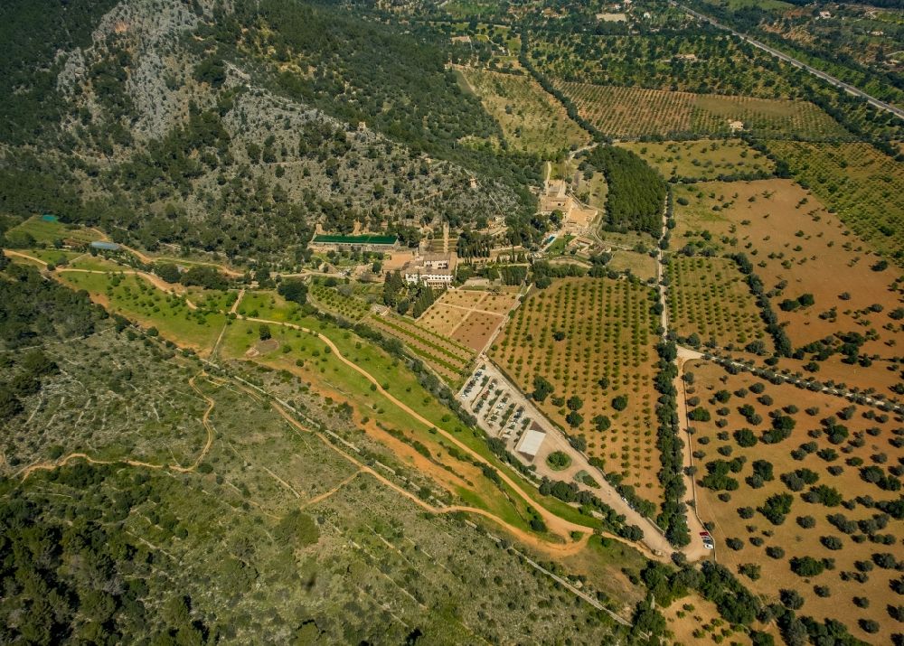 Luftaufnahme Sa Font Seca - Finca Raixa bei Sa Font Seca in Balearische Insel Mallorca, Spanien
