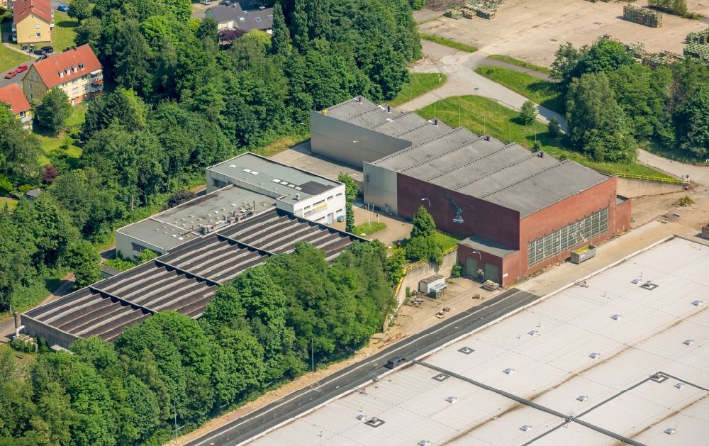 Bochum von oben - Firmengelände der Adam Opel AG Werke Bochum III im Osten von Bochum im Bundesland Nordrhein-Westfalen