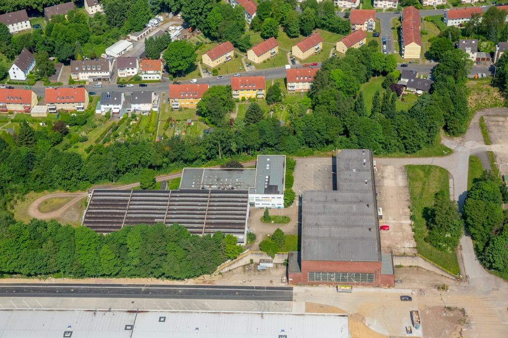 Luftbild Bochum - Firmengelände der Adam Opel AG Werke Bochum III im Osten von Bochum im Bundesland Nordrhein-Westfalen