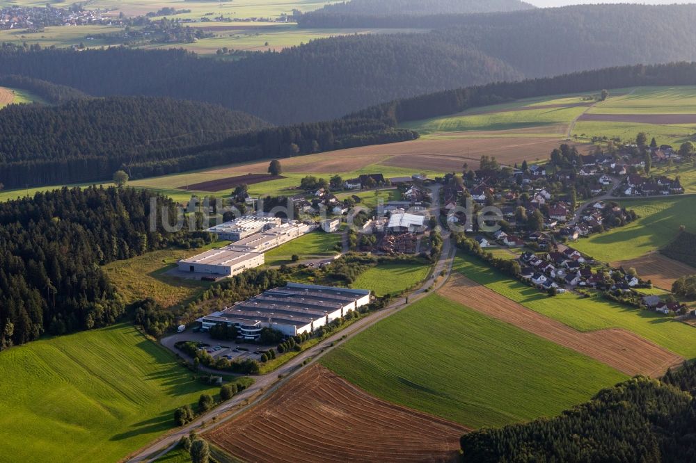 Alpirsbach von oben - Firmengelände der A.I.T. Metallbearbeitung GmbH & Co. KG in Alpirsbach im Bundesland Baden-Württemberg, Deutschland
