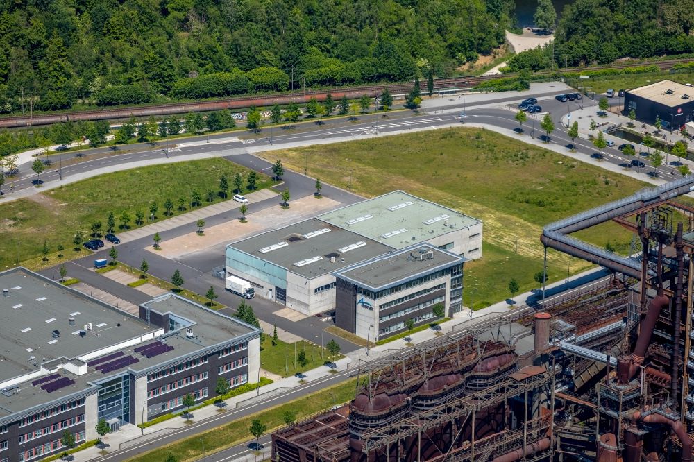 Luftaufnahme Dortmund - Firmengelände der Albonair GmbH in Dortmund im Bundesland Nordrhein-Westfalen, Deutschland