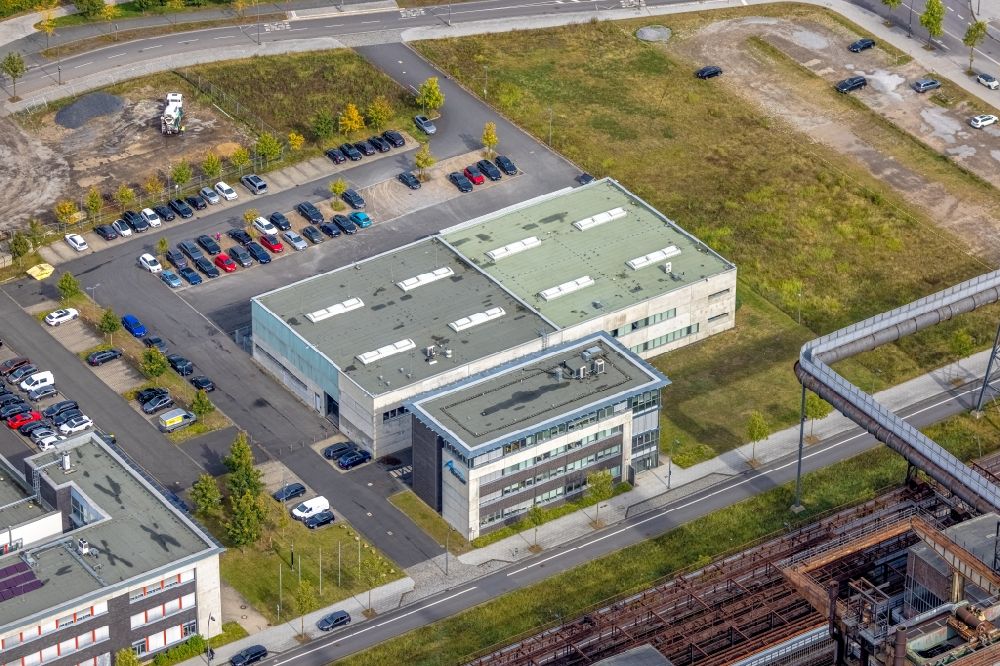 Dortmund von oben - Firmengelände der Albonair GmbH in Dortmund im Bundesland Nordrhein-Westfalen, Deutschland