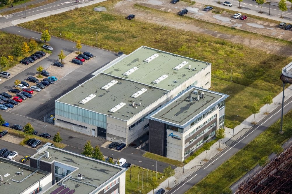 Luftaufnahme Dortmund - Firmengelände der Albonair GmbH in Dortmund im Bundesland Nordrhein-Westfalen, Deutschland