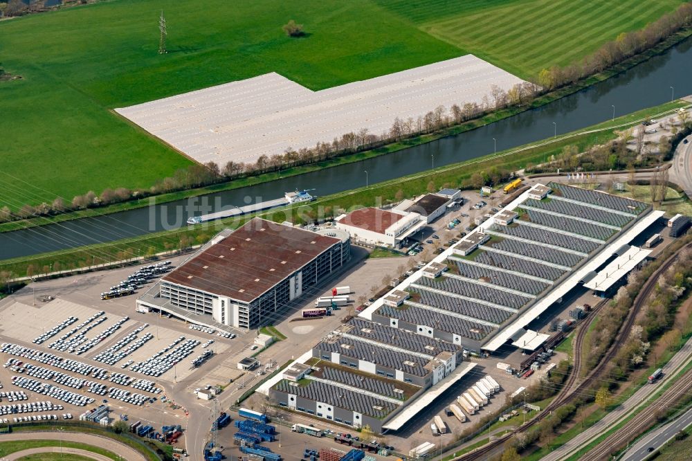 Luftbild Neckarsulm - Firmengelände der Audi AG in Neckarsulm im Bundesland Baden-Württemberg, Deutschland