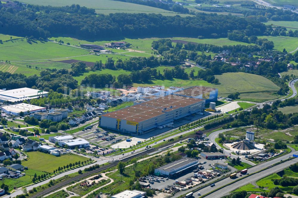 Luftaufnahme Zöllnitz - Firmengelände der Böttcher AG in Zöllnitz im Bundesland Thüringen, Deutschland
