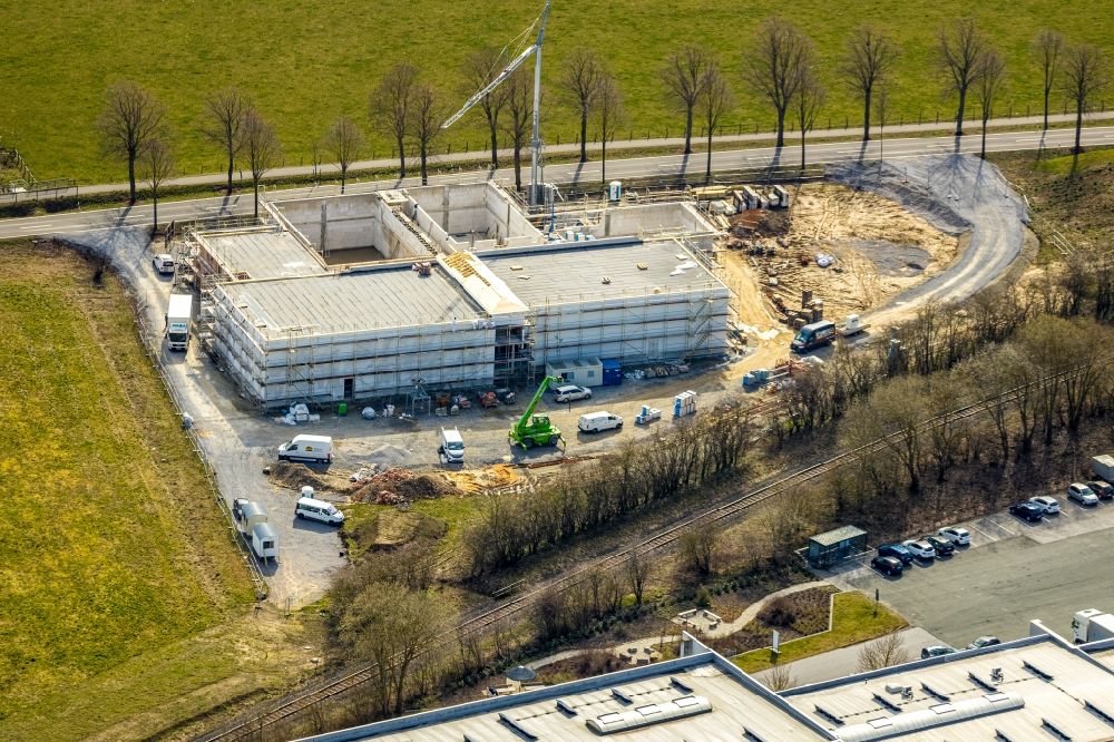 Luftaufnahme Brilon - Firmengelände der der EGGER Holzwerkstoffe Brilon GmbH & Co. KG in Brilon im Bundesland Nordrhein-Westfalen, Deutschland