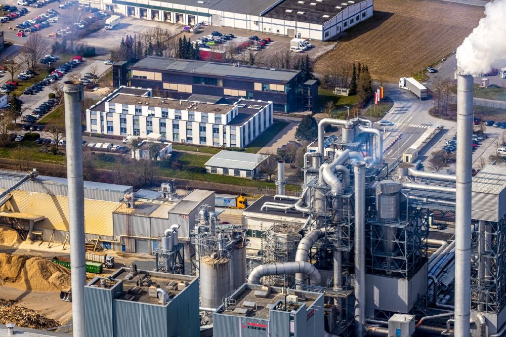 Luftbild Brilon - Firmengelände der der EGGER Holzwerkstoffe Brilon GmbH & Co. KG in Brilon im Bundesland Nordrhein-Westfalen, Deutschland