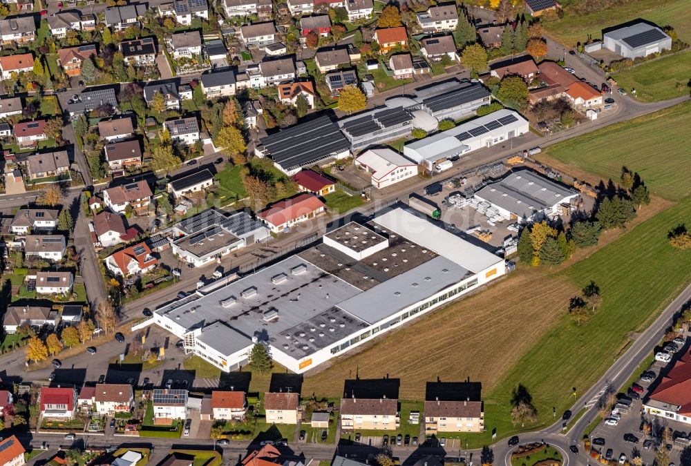 Luftbild Dunningen - Firmengelände der Döllken-Profiltechnik GmbH in Dunningen im Bundesland Baden-Württemberg, Deutschland