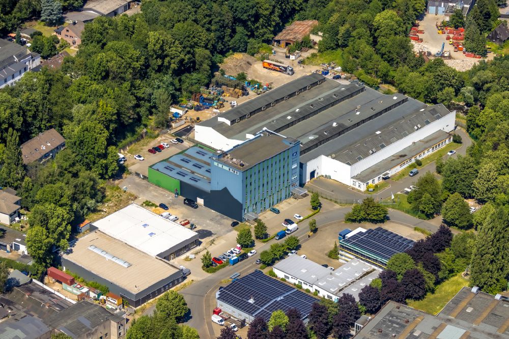 Luftbild Gevelsberg - Firmengelände der Domingos Da Silva Fernandes GmbH in Gevelsberg im Bundesland Nordrhein-Westfalen, Deutschland