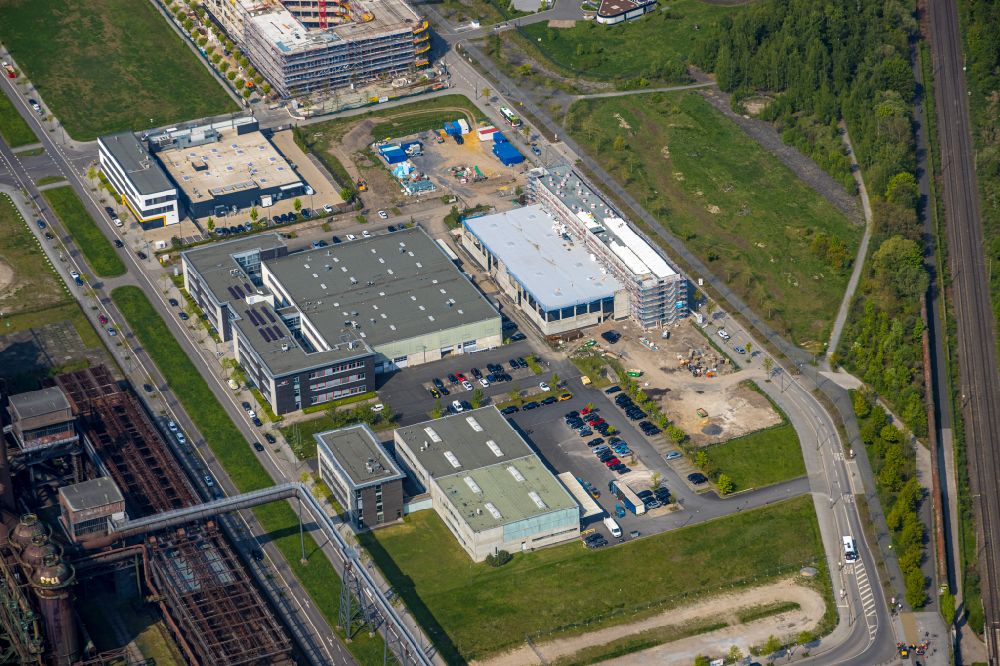 Dortmund von oben - Firmengelände der EDAG Engineering GmbH in Dortmund im Bundesland Nordrhein-Westfalen, Deutschland
