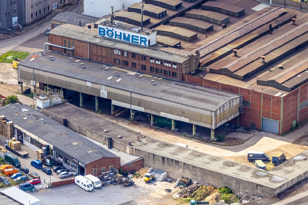 Luftbild Witten - Firmengelände der ehemaligen Eisenwerke Böhmer an der Annenstraße in Witten im Bundesland Nordrhein-Westfalen