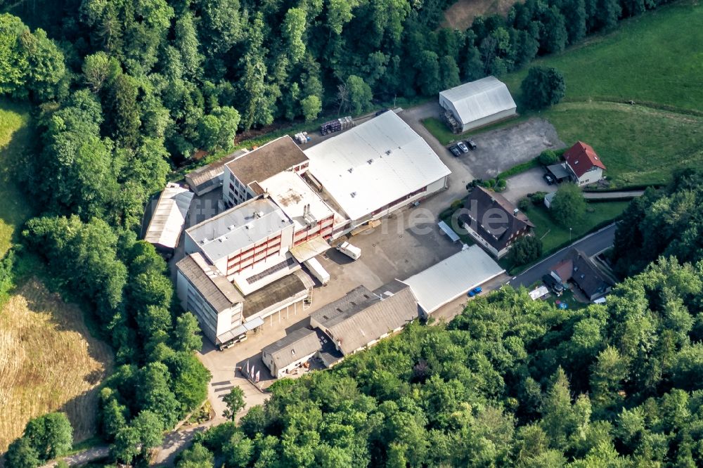 Luftbild Oppenau - Firmengelände der etol Eberhard Tripp GmbH in Oppenau im Bundesland Baden-Württemberg, Deutschland