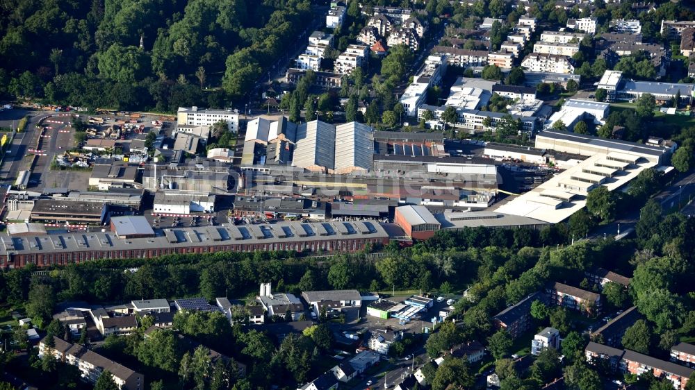 Luftaufnahme Bonn - Firmengelände der ST Extruded Products Group STEP G im Bundesland Nordrhein-Westfalen, Deutschland