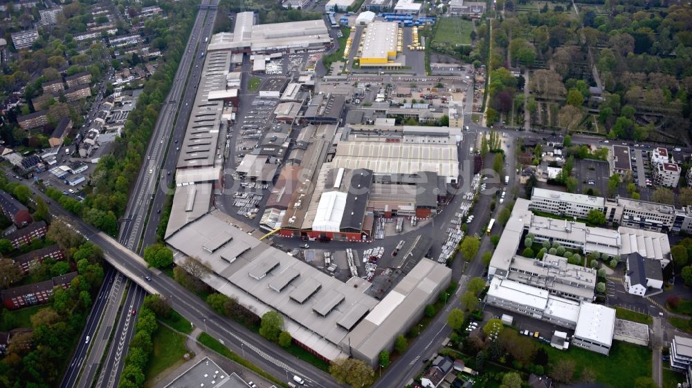 Luftbild Bonn - Firmengelände der ST Extruded Products Group STEP G im Bundesland Nordrhein-Westfalen, Deutschland