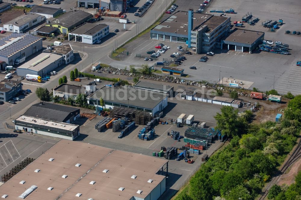 Luftaufnahme Saarlouis - Firmengelände der Frima Herbstreith & Fox KG in Saarlouis im Bundesland Saarland, Deutschland