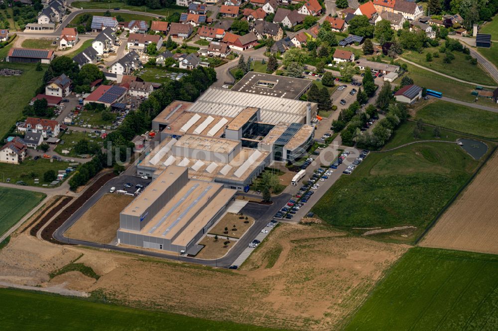 Luftaufnahme Sulz am Neckar - Firmengelände der HEINRICH KIPP WERK GmbH & Co. KG in Sulz am Neckar im Bundesland Baden-Württemberg, Deutschland