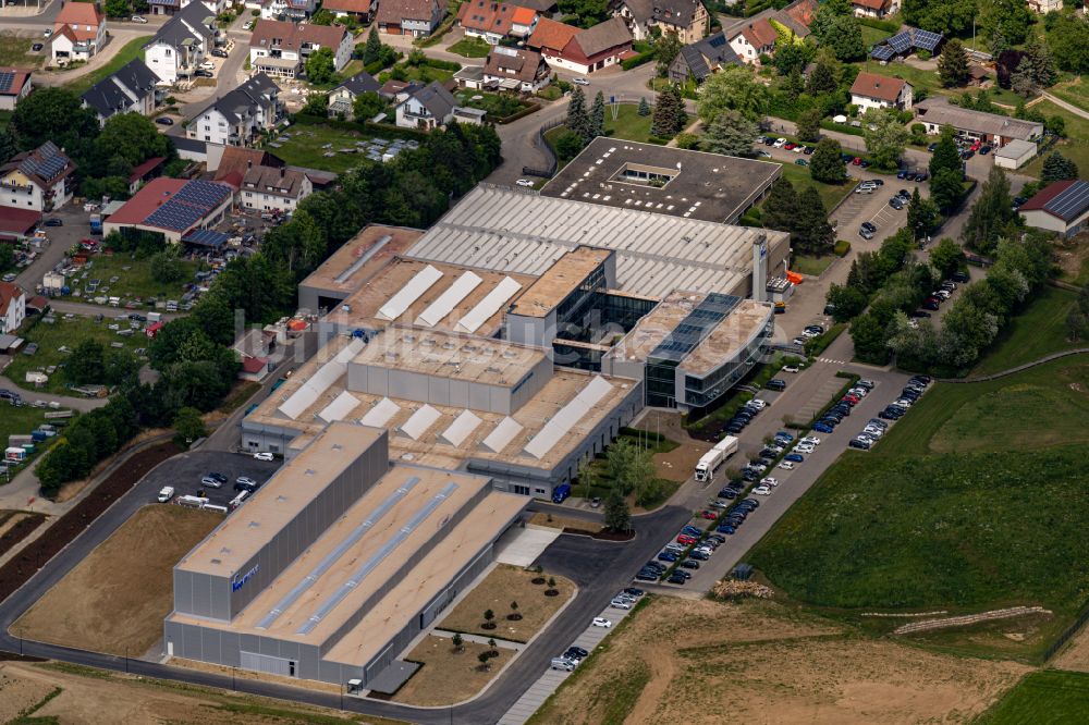 Sulz am Neckar von oben - Firmengelände der HEINRICH KIPP WERK GmbH & Co. KG in Sulz am Neckar im Bundesland Baden-Württemberg, Deutschland