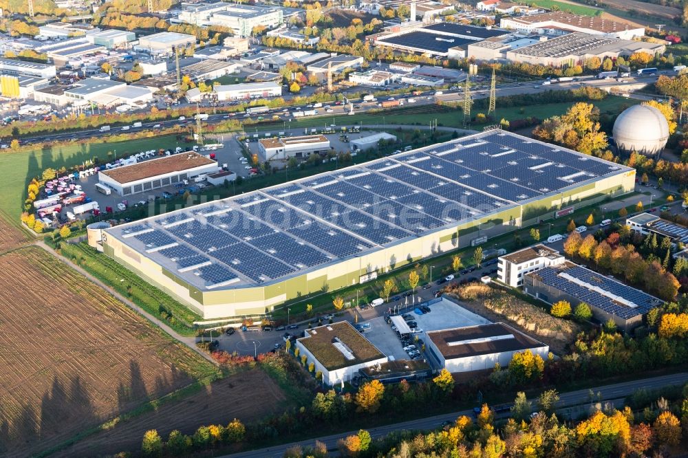 Ludwigsburg von oben - Firmengelände der LAPP KABEL in Ludwigsburg im Bundesland Baden-Württemberg, Deutschland