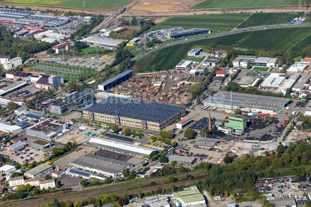 Luftbild Landau in der Pfalz - Firmengelände der Michelin Reifenwerk AG in Landau in der Pfalz im Bundesland Rheinland-Pfalz, Deutschland