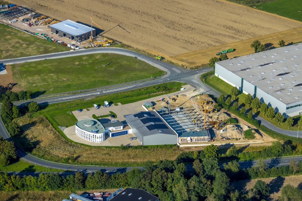 Luftbild Soest - Firmengelände der Münstermann GmbH in Soest im Bundesland Nordrhein-Westfalen, Deutschland